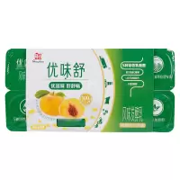 辉山优味舒黄桃燕麦风味发酵乳100gx8