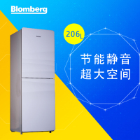 博伦博格/Blomberg KSM206LGA 206升双开门家用节能大空间冰箱(白色)