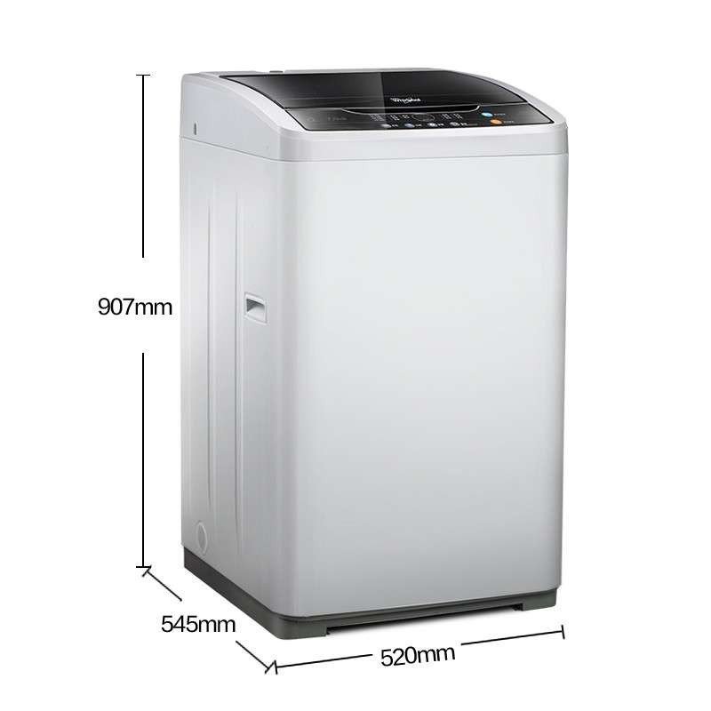 惠而浦(Whirlpool)WT7866S0W 7公斤 非变频 畅销爆款 波轮洗衣机(极地灰)