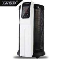 利维.斯顿 (ILVSD) 取暖器L20E 家用电采暖器 居浴防水省电暖 机 立式静音遥控 电暖器 红色