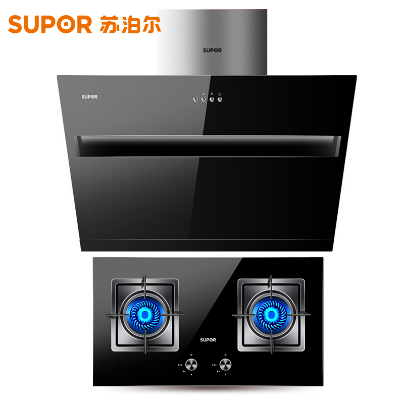 苏泊尔(SUPOR) J515+QB506 抽油烟机 燃气灶 烟机灶具套餐(液化气)
