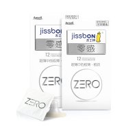 杰士邦安全套避孕套ZERO零感极润12只+12只