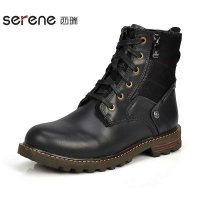 西瑞秋冬新品 休闲马丁靴男时尚潮流沙漠靴