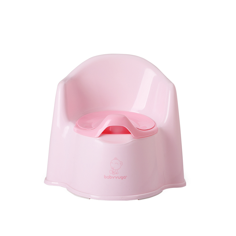 宝贝时代(babyyuga)幼幼坐便器 带抽屉淡雅粉6个月上加厚PP儿童坐便器男宝宝马桶坐便器女婴幼儿宝宝尿盆小孩座便凳