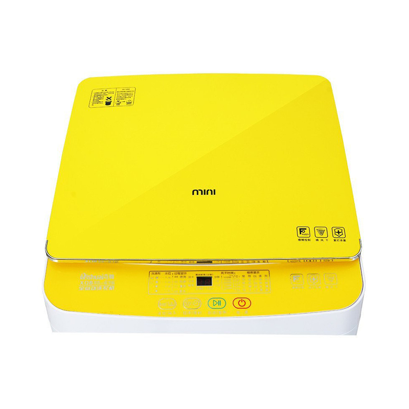 奇帅/Qishuai XQB50-188 5公斤全自动家用节能婴儿宝宝波轮洗衣机带甩干迷你小型大容量（星光黄）