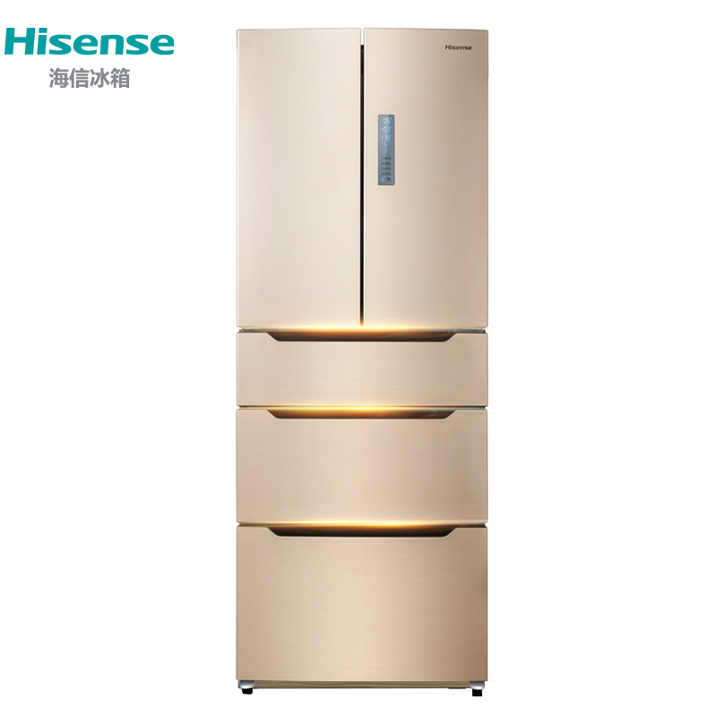 海信（Hisense）BCD-370WTD/Q 370升 法式多门冰箱 立体循环风 风冷无霜 云保鲜技术（流光金）