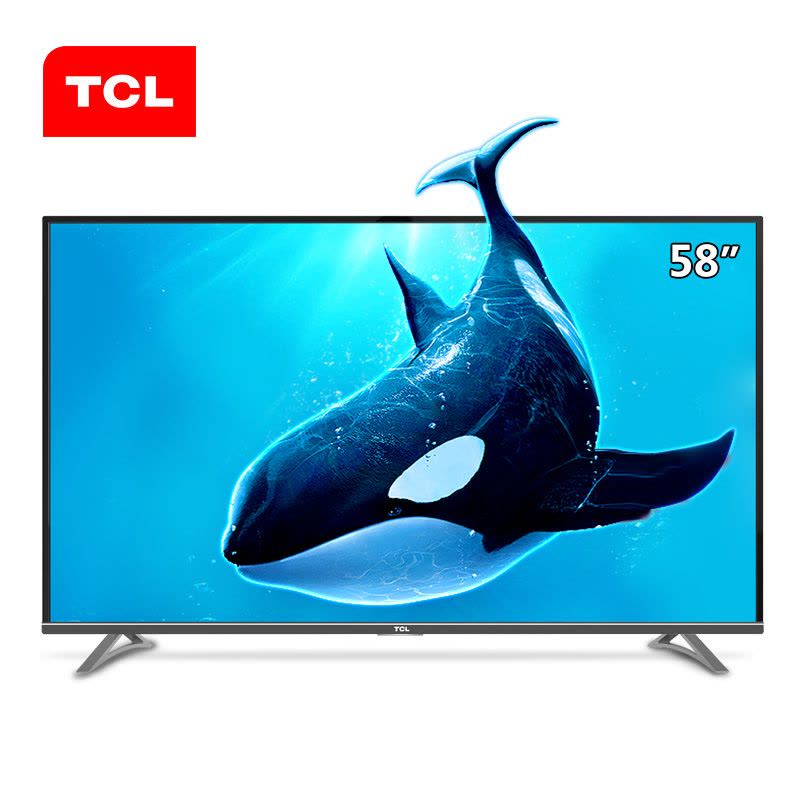 TCL D58A620U 58英寸 真4K护眼观影王 安卓智能十核LED液晶电视(黑色)图片