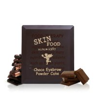 思亲肤(skinfood) 防水防汗巧克力香眉粉2号1.2g*2 易上色防晕染 显色饱满 灰褐色+咖啡色