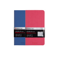 齐心(Comix) C5806 皮面本子文具笔记本 48K98页 4本