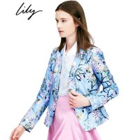 Lily丽丽女装一粒扣小西装114310D2505