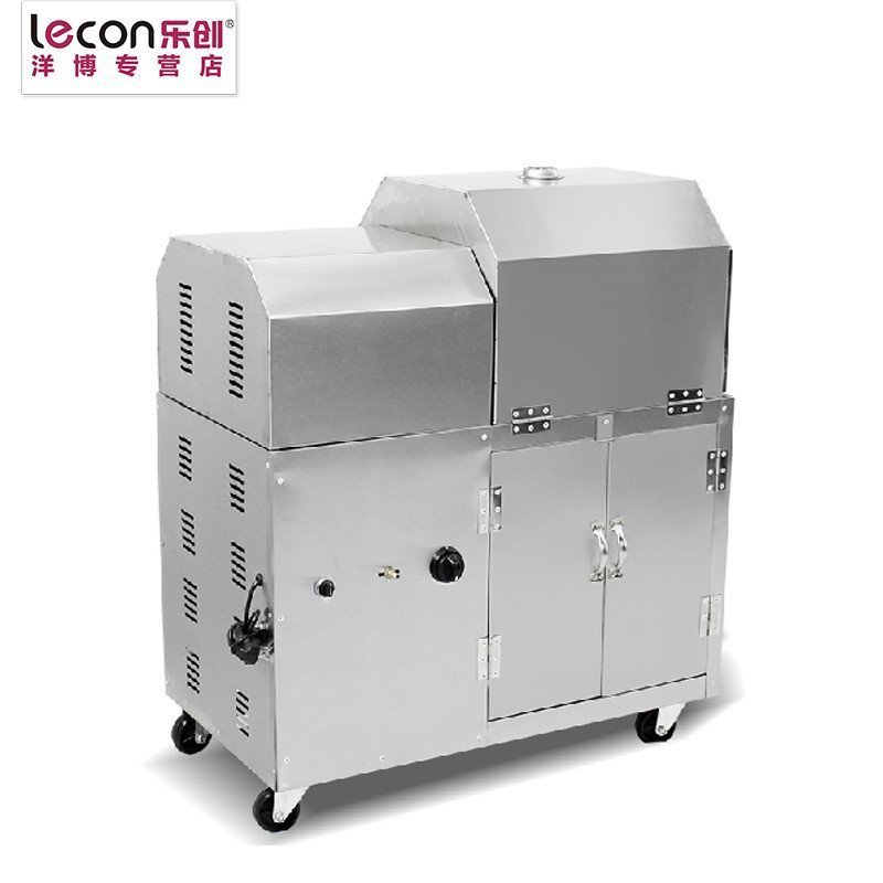 lecon/乐创洋博 100型多功能电动炒货机炒栗子机炒瓜子机炒芝麻机 炒板栗机