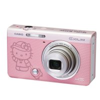 卡西欧(Casio) EX-ZR55  数码相机 自拍神器 粉色 KITTY版