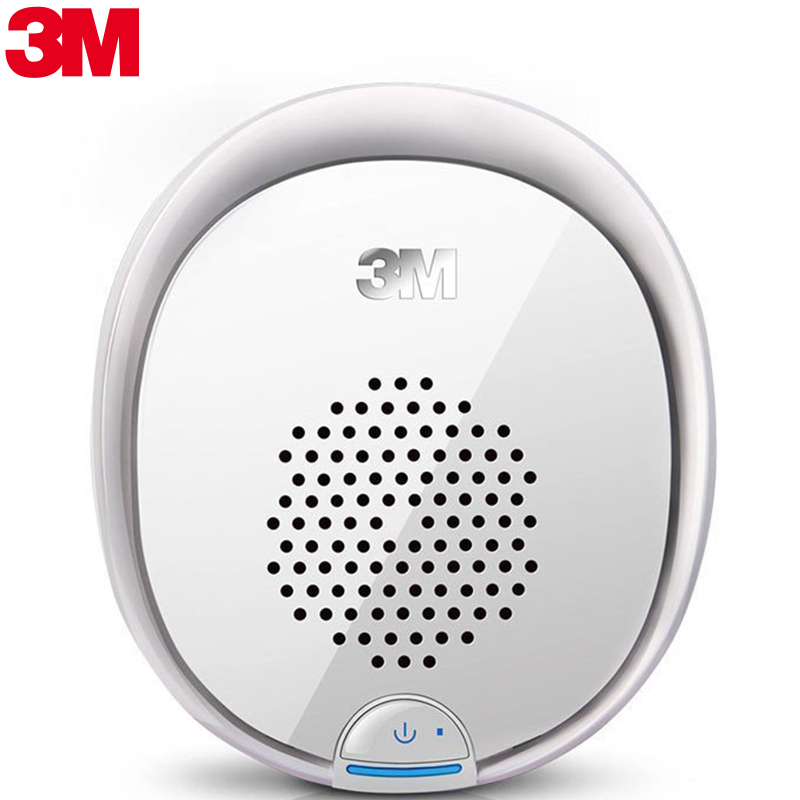 3M 二代车载空气净化器灵巧版 PN38906白色 除甲醛异味雾霾PM2.5汽车负离子
