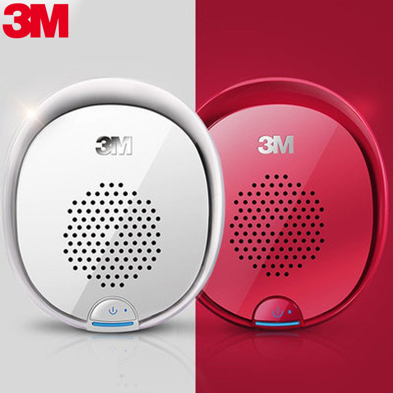 3M 二代车载空气净化器灵巧版 PN38906白色 除甲醛异味雾霾PM2.5汽车负离子