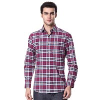 香港鳄鱼恤男装AW55512男士休闲长袖衬衫