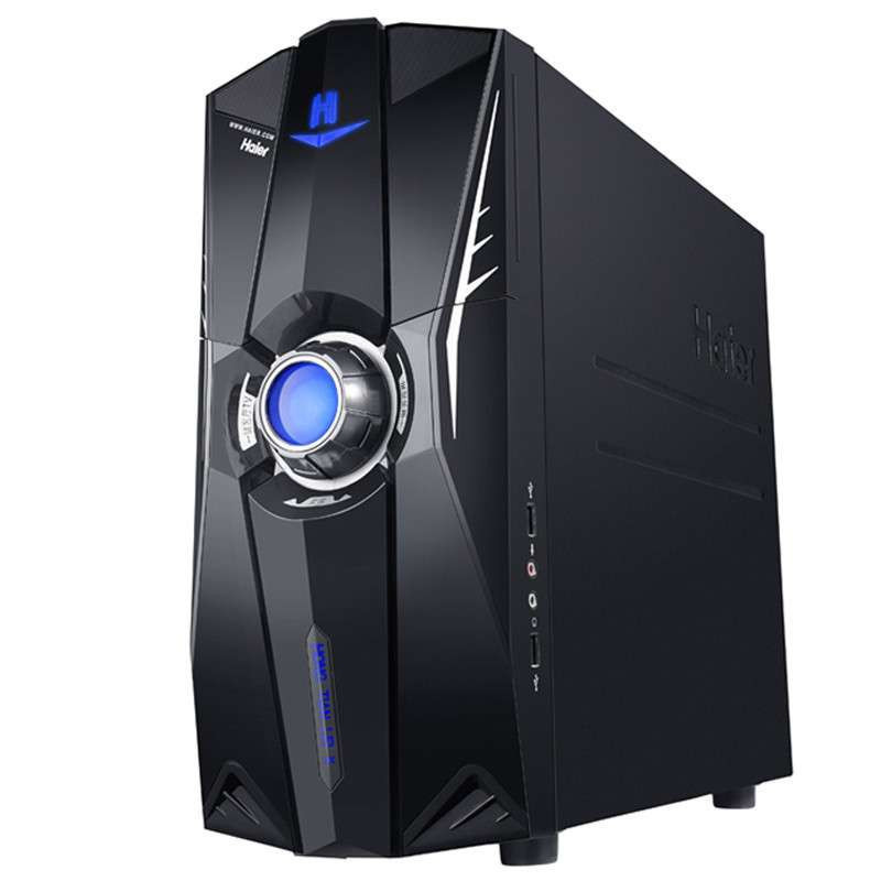 海尔(haier)台式主机轰天雷X9-NX5(i5-4460 8GB 1TB GTX950 2GB独显 黑色)