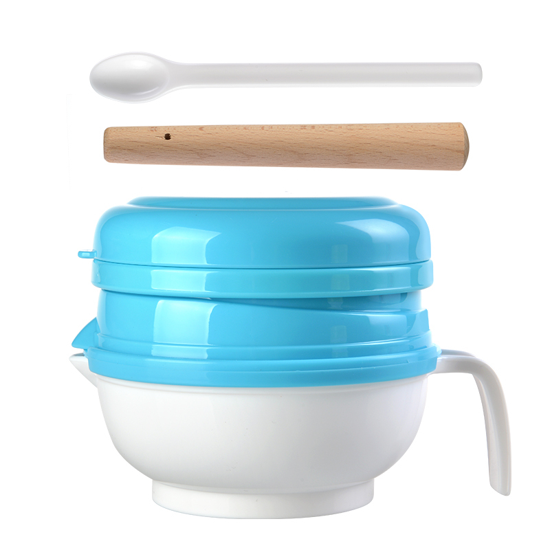 亲亲我(kidsme) 多功能辅食研磨器(蓝色)