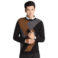 DMESM008B红豆男装 秋冬时尚圆领羊毛衫