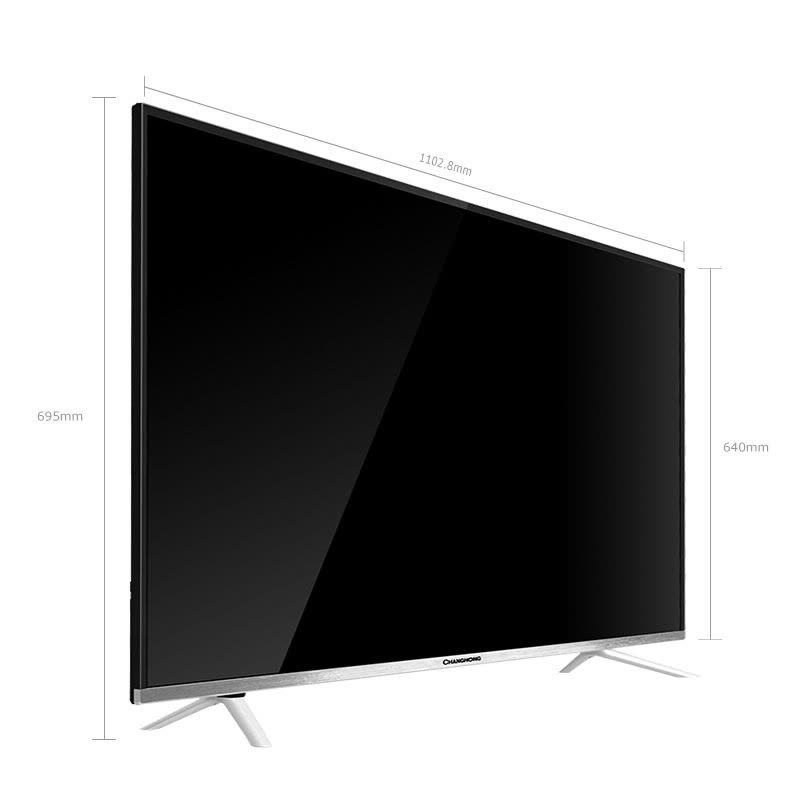 长虹电视 49U3C 49英寸双64位4K安卓智能LED液晶电视(黑色)图片