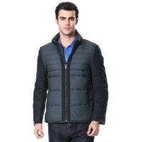 香港鳄鱼恤男装DJ05506男士休闲羽绒