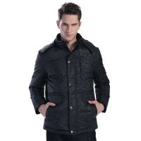 香港鳄鱼恤男装DJ34508男士休闲羽绒