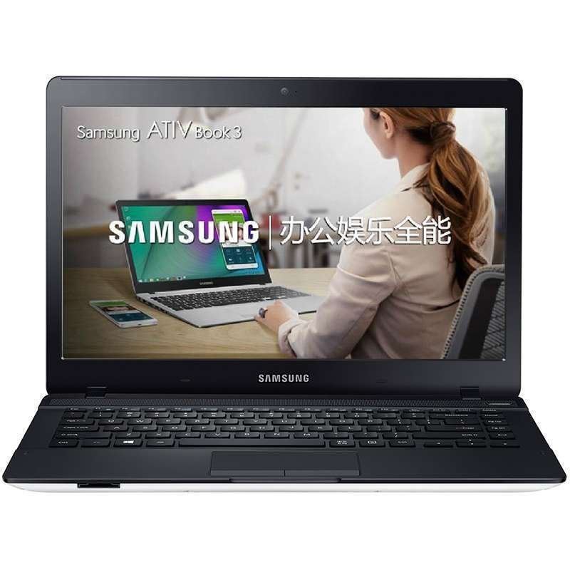 三星(SAMSUNG)NP370E4J-K06CN 14英寸超薄笔记本电脑(双核CEL-N2840 4G 500G 白)