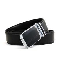 男士自动扣休闲黑色皮带PD46黑色