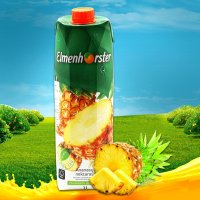 爱乐氏菠萝果汁饮料1L