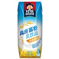 [苏宁超市]桂格高纤燕麦乳麦香原味250毫升