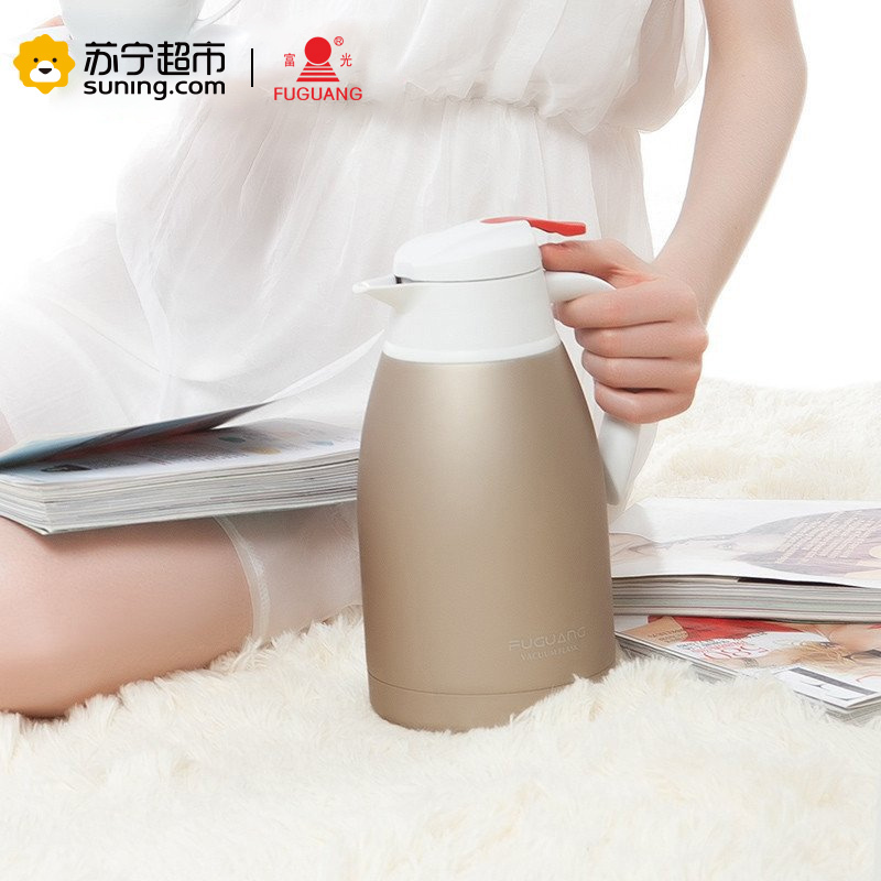 富光(FUGUANG)保温壶WFZ6009-1500 1500ml不锈钢保温壶家用保温瓶热水瓶大容量保温水壶保暖壶暖瓶
