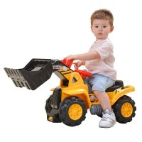 澳贝(AUBY) 喜洋洋益智玩具 喜羊羊婴幼儿童工程车储物童车 羊羊趣味推土机 465507