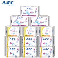 ABC纯棉立围舒心日夜套装12包