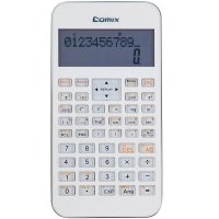 齐心(Comix) C-5S 学生专用办公科学函数计算器 计算机白色
