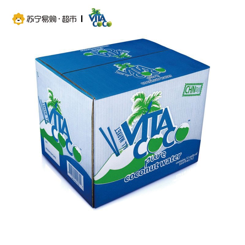 印度尼西亚进口 Vita Coco唯他可可椰子水 1L*12