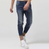 PLAYBOYJEANS 5114020 男士时尚破洞潮修身九分牛仔裤