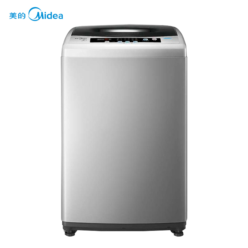 美的(Midea)MB80-1020WS 8公斤 智能操控 桶自洁健康洗 节能静音 家用 银色