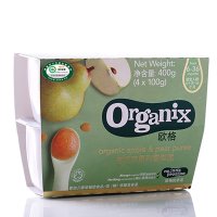 Organix 欧格有机苹果和雪梨泥4*100g