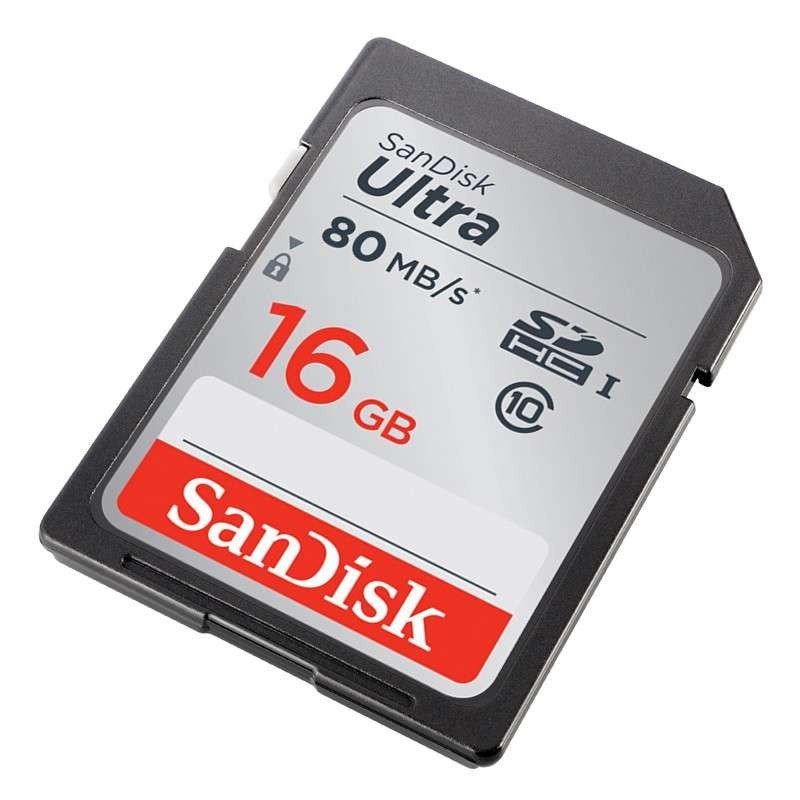 SANDISK(闪迪)SD 16G-NC(80M/S)Ultra系列存储卡高清大图