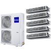海尔(Haier)RFC160MXSAVA(G) 四室一厅100~140㎡ 家用中央空调一拖五多联机
