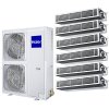 海尔(Haier)RFC180MXSAVA(G) 五室一厅120~160㎡ 家用中央空调超薄一拖六