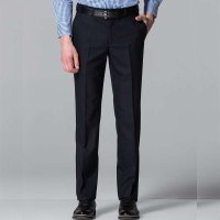 卡丹狄诺男款黑色细条纹单西裤CPJ02861