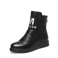 时代风潮流时尚真皮女靴E57841