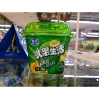银桥乳果生活大果粒酸牛奶180g（芦荟+黄桃）