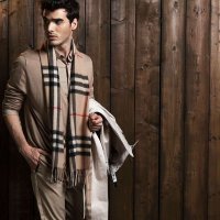 纯羊毛格子围巾