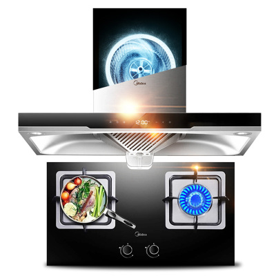 美的(Midea)烟灶套装DT570R+JZT-Q360B智能蒸汽洗17.5立方(天然气)