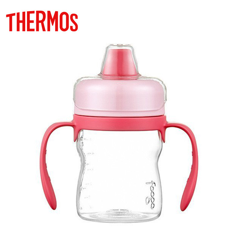 膳魔師(THERMOS)FoogoTRITAN鸭嘴杯学饮杯水杯 BP5003 235ML 适用于:5个月以上