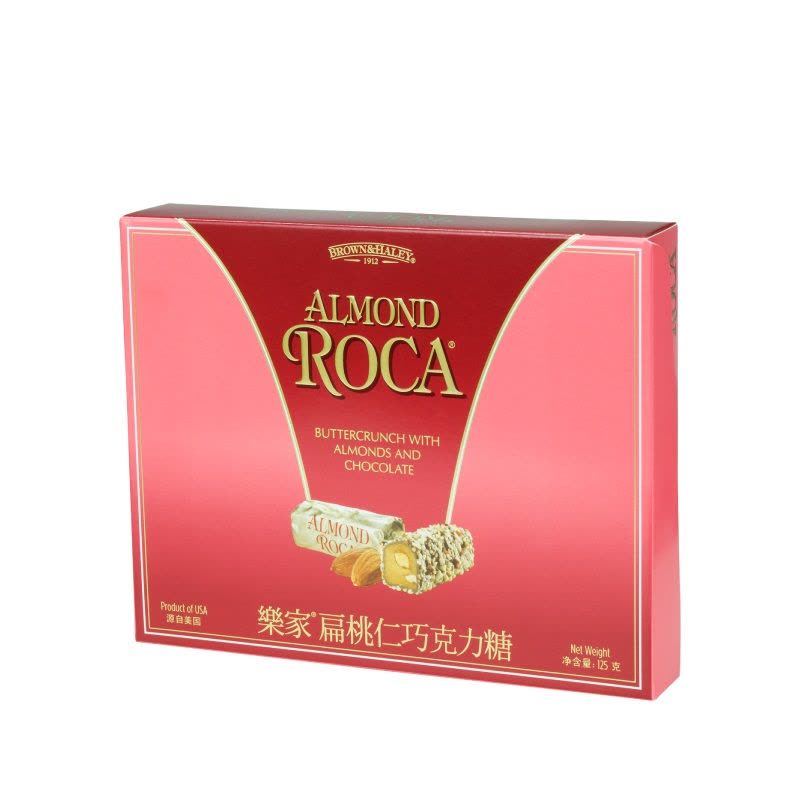 Almond Roca 乐家扁桃仁巧克力糖 125g/盒图片