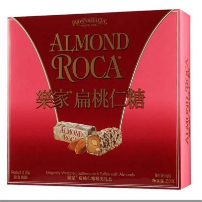 Almond Roca 乐家扁桃仁巧克力糖 250g/盒