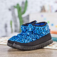 宝人(Boree) 女款中兰黑斑点松紧保暖棉鞋93352360481