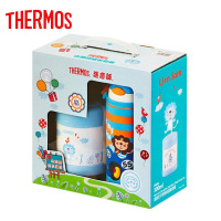 膳魔师THERMOS不锈钢成长套装360ml+300ml FFI-403L+F3003L BL